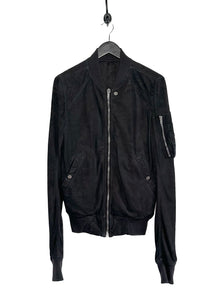 LOUIS VUITTON x NBA SS21 Monogram Obscure Leather Jacket M Black