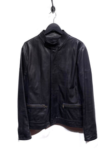 Louis Vuitton x NBA SS2021 Monogram Obscur Leather Moto Jacket