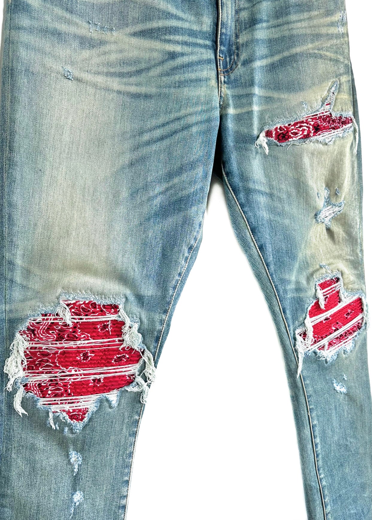 Amiri Washed Out Bandana Jeans – Boutique LUC.S