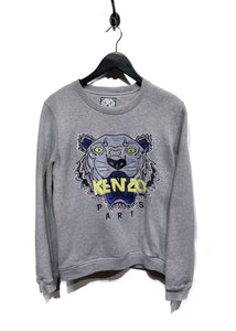 Kenzo Men's Tiger Embroidered Sweatshirt In Black/Purple