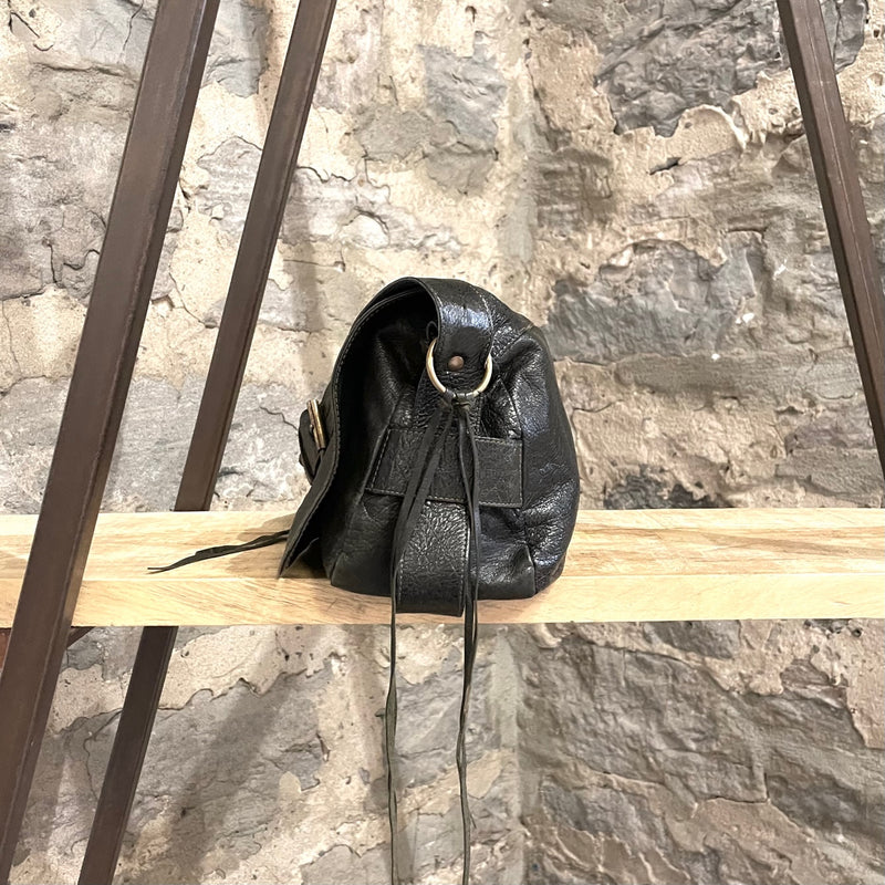 BALENCIAGA B Small Bag in CrocEmbossed Calfskin  COCOON