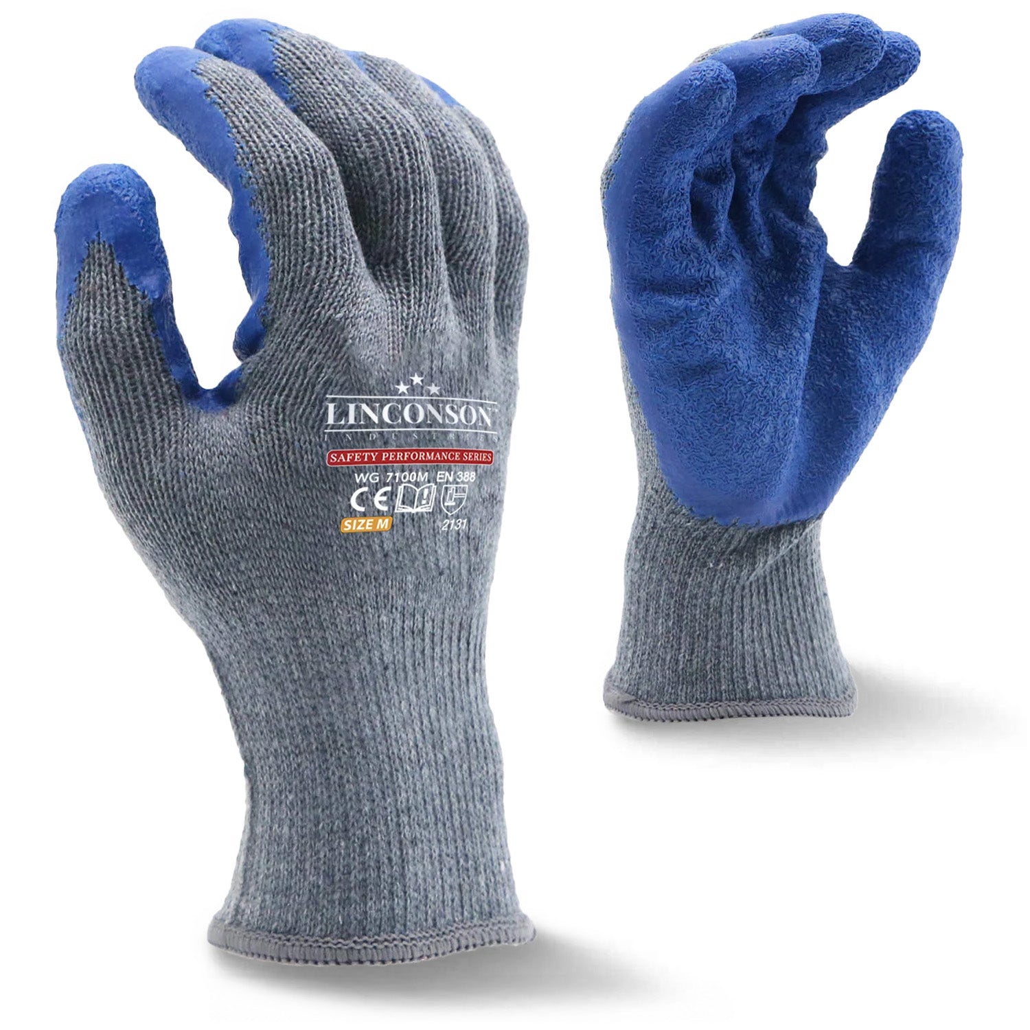 Work Gloves with Latex Coating