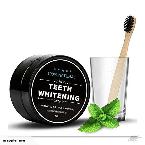 charcoal teeth whitening kit