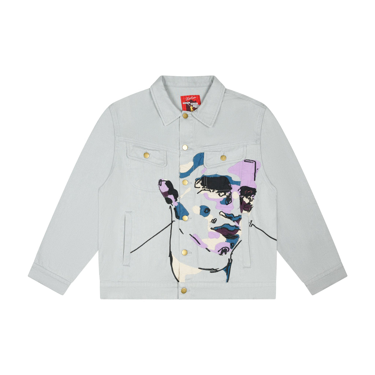 KidSuper Painted Trench Coat
