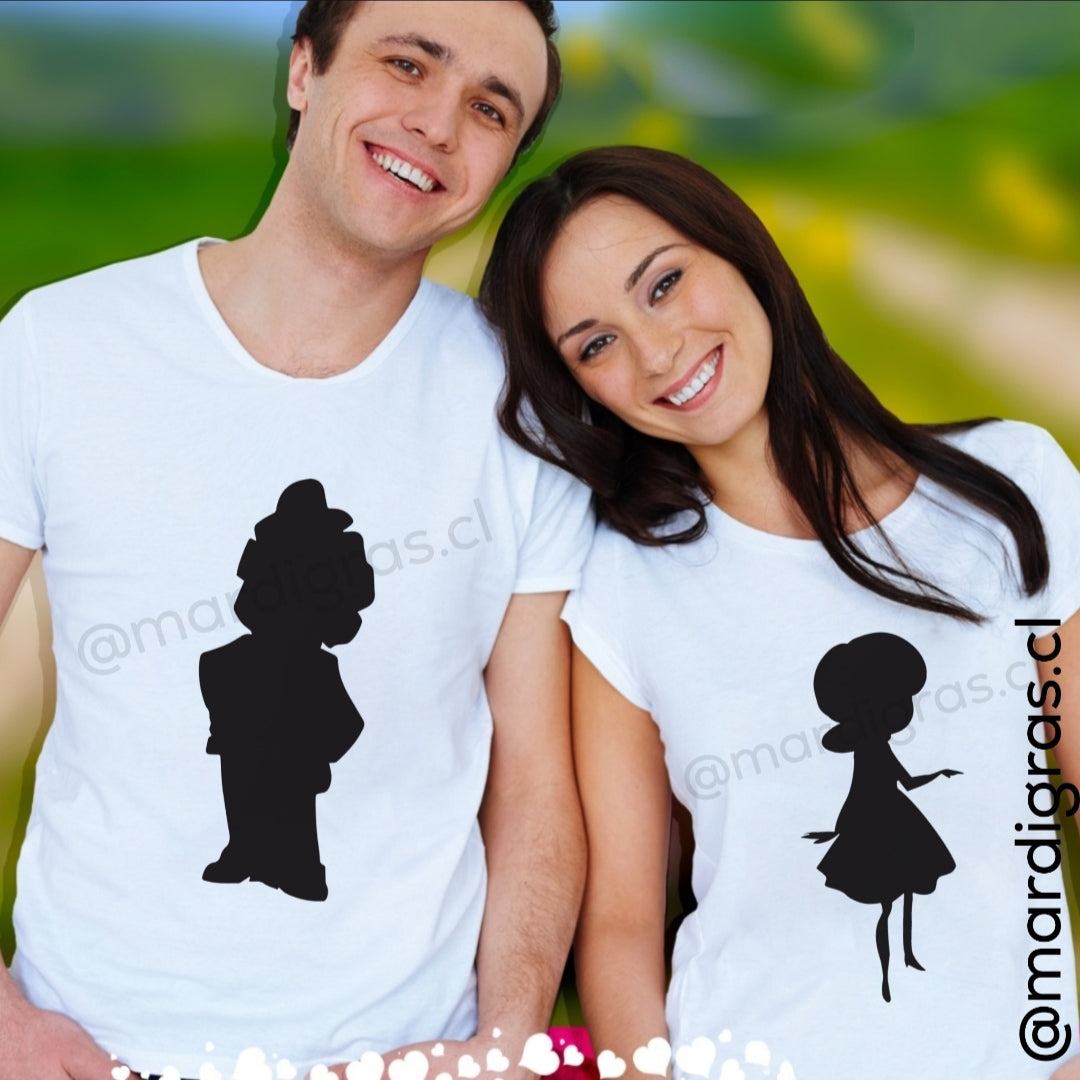 DE 2 POLERA PAREJA DISNEY mira los diseños – cotillonmardigras