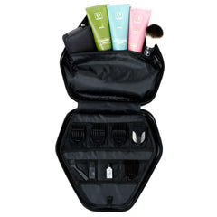 Pitbull diamond travel case with multiple pockets and storage space