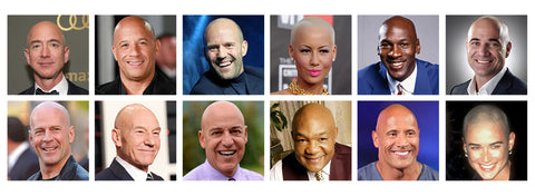 amazing bald people