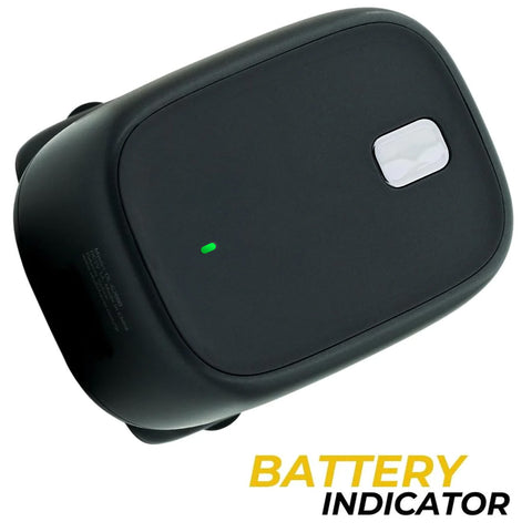 LED battery life indicator display