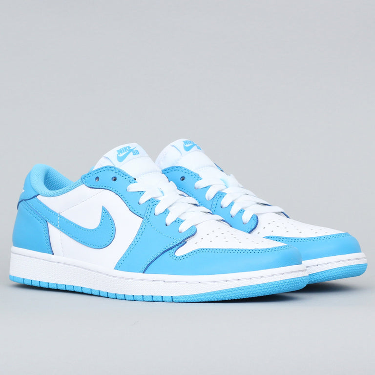 dark powder blue jordan 1 low