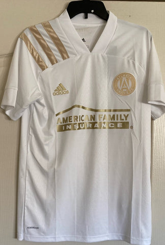 adidas 2020-21 Atlanta United Away Jersey - White-Gold