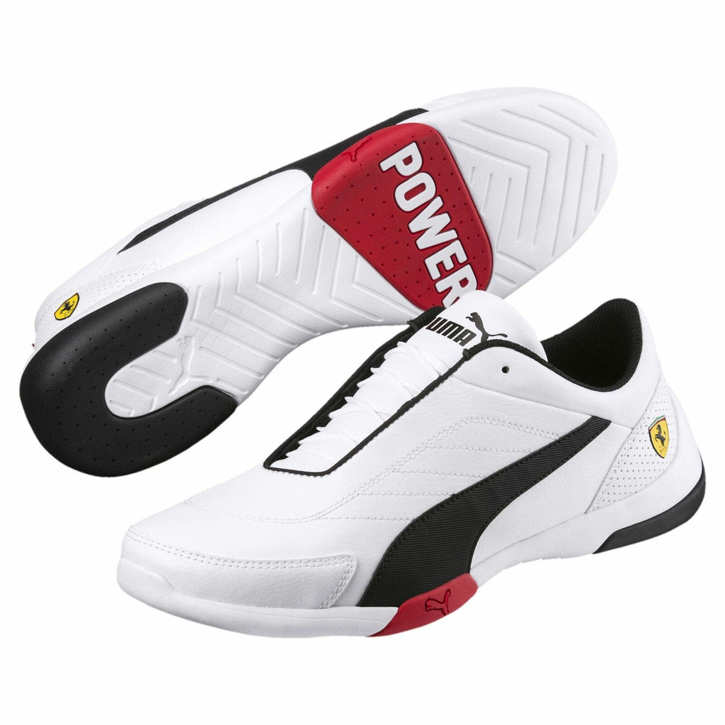 Puma Ferrari Kart Cat III Men's Shoes Black White – Team MVP Sports