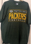 Green Bay Packers Football NFC North NFL Team Apparel Green T- Shirt Men's XL - Teammvpsports