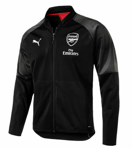 arsenal stadium jacket black