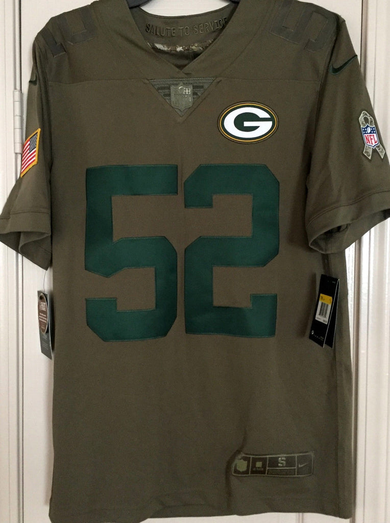 nike green salute to service limited jersey