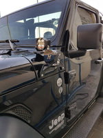 HURRICANE LED CNC SPOT Work Lights for Jeep Wrangler