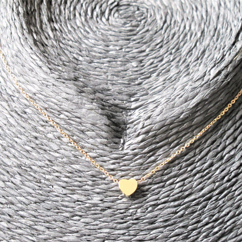 Stainless Steel Heart Necklace Express Delivery Pasarelle