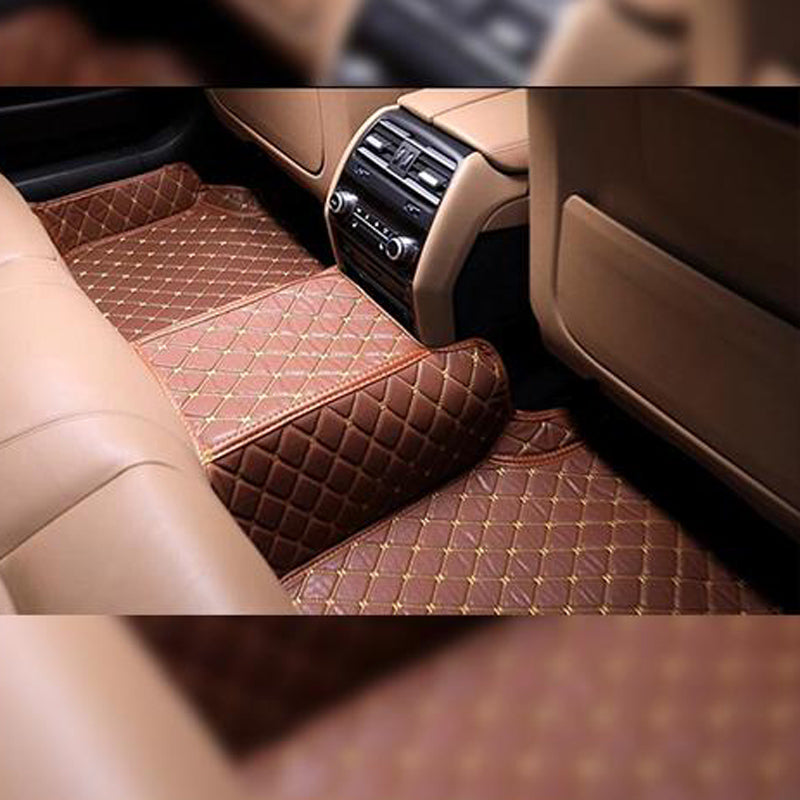 Chitu Custom Car Floor Mat In Leather Diamond Stitching Recruiting