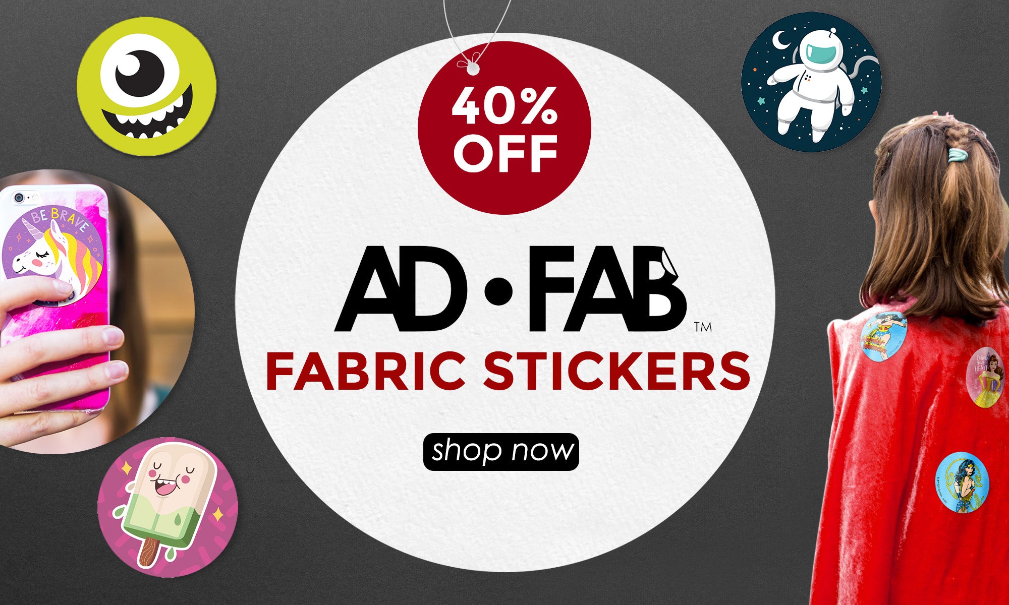 Ad Fab Fabric Stickers