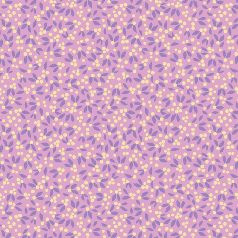 Ice Cream Blossoms by Elizabeth Silver - Floral Buds - Light Purple –  Camelot Fabrics®