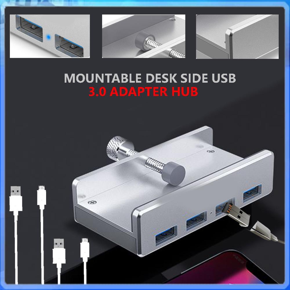 Mountable Desk Side Usb 3 0 Adapter Hub Getthegarlic