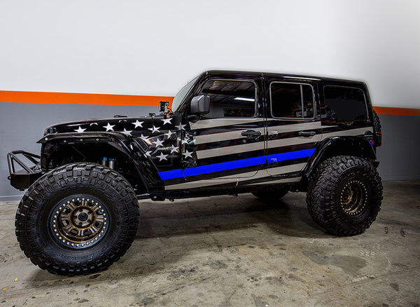 Proline Wraps - Jeep Wrangler JL Wrap Kit 4DR - Salute