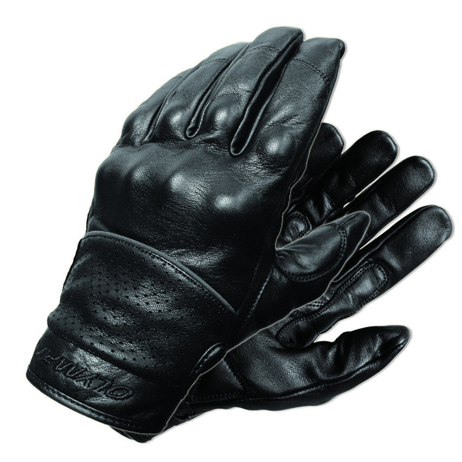 A classic, protective leather glove, Olympia’s 450 Full Throttle Glove ...