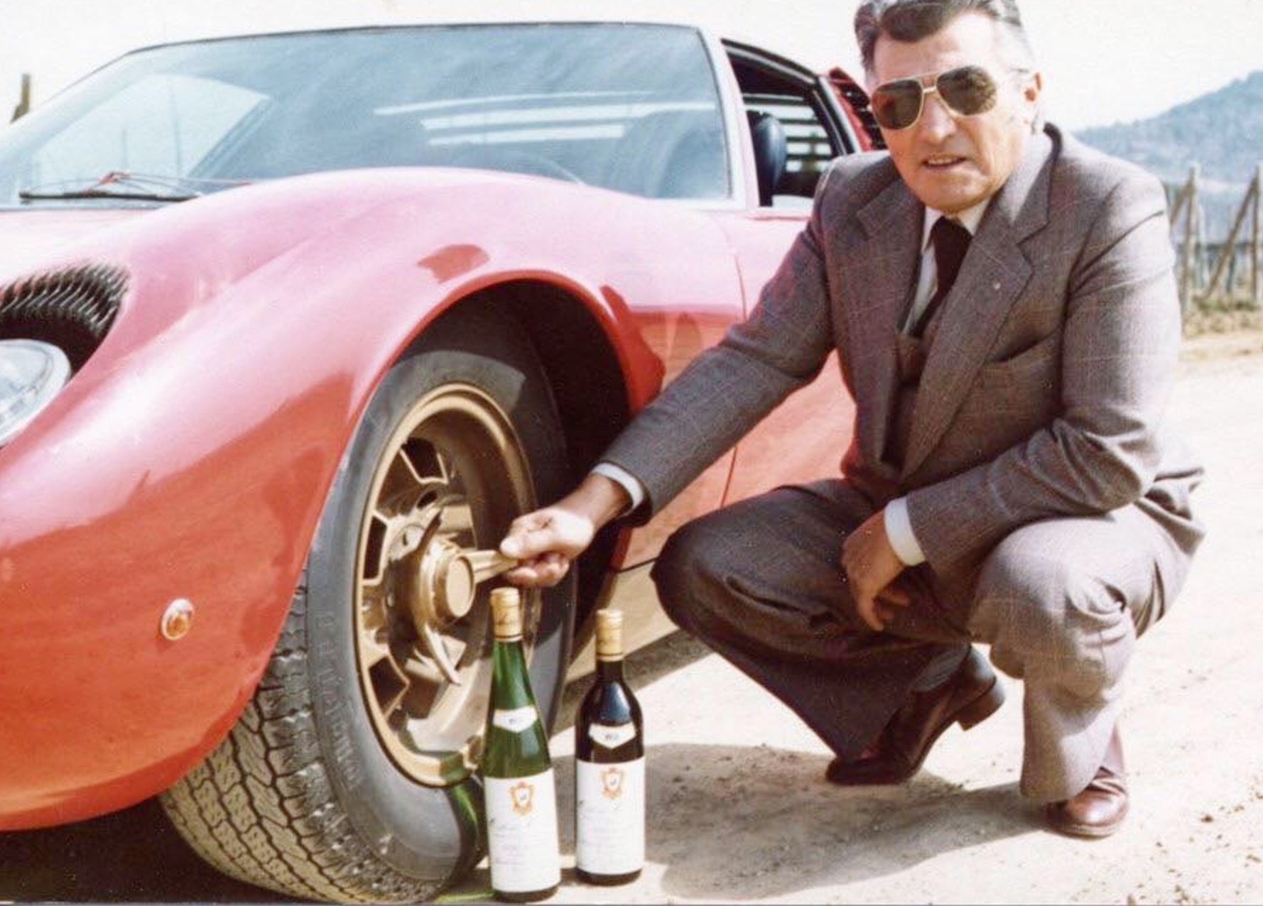 lamborghini founder wine