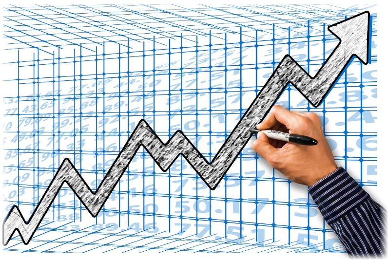 courbe croissance argent