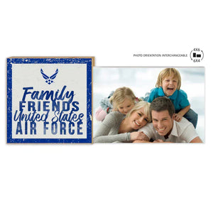 Air Force Family Friends Floating Picture Frame* - Armed Forces Gear