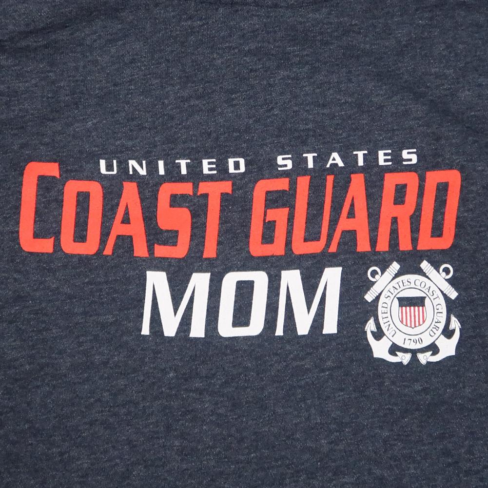 Ladies United States Coast Guard Mom Hood (Midnight Navy)