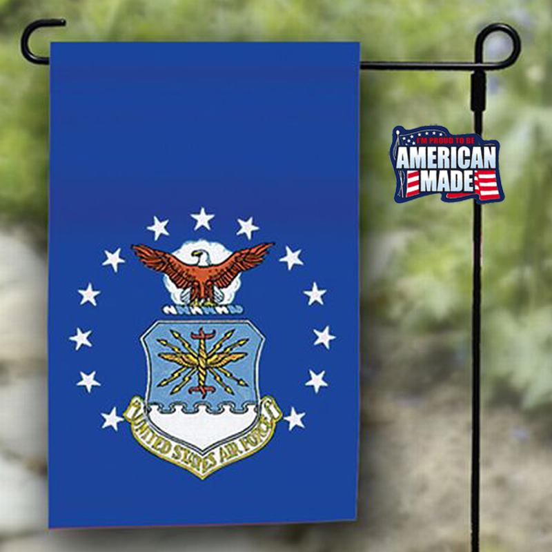 US AIR FORCE GARDEN FLAG (USA MADE)