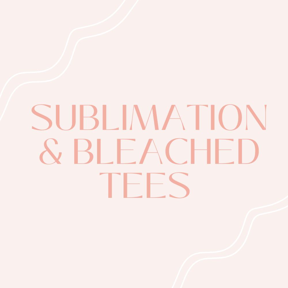 Bleached Tees And Other Sublimation Designs Class C Designs Boutique