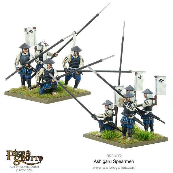 Ashigaru Spearmen Warlord Games Ltd