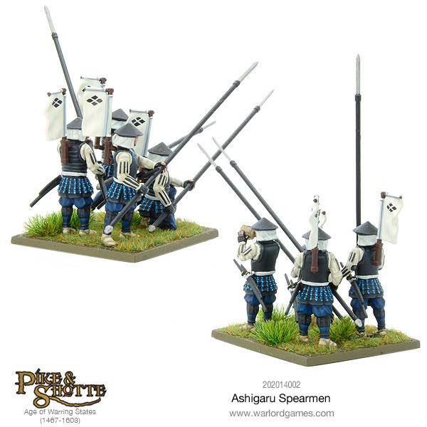 Ashigaru Spearmen Warlord Games Ltd