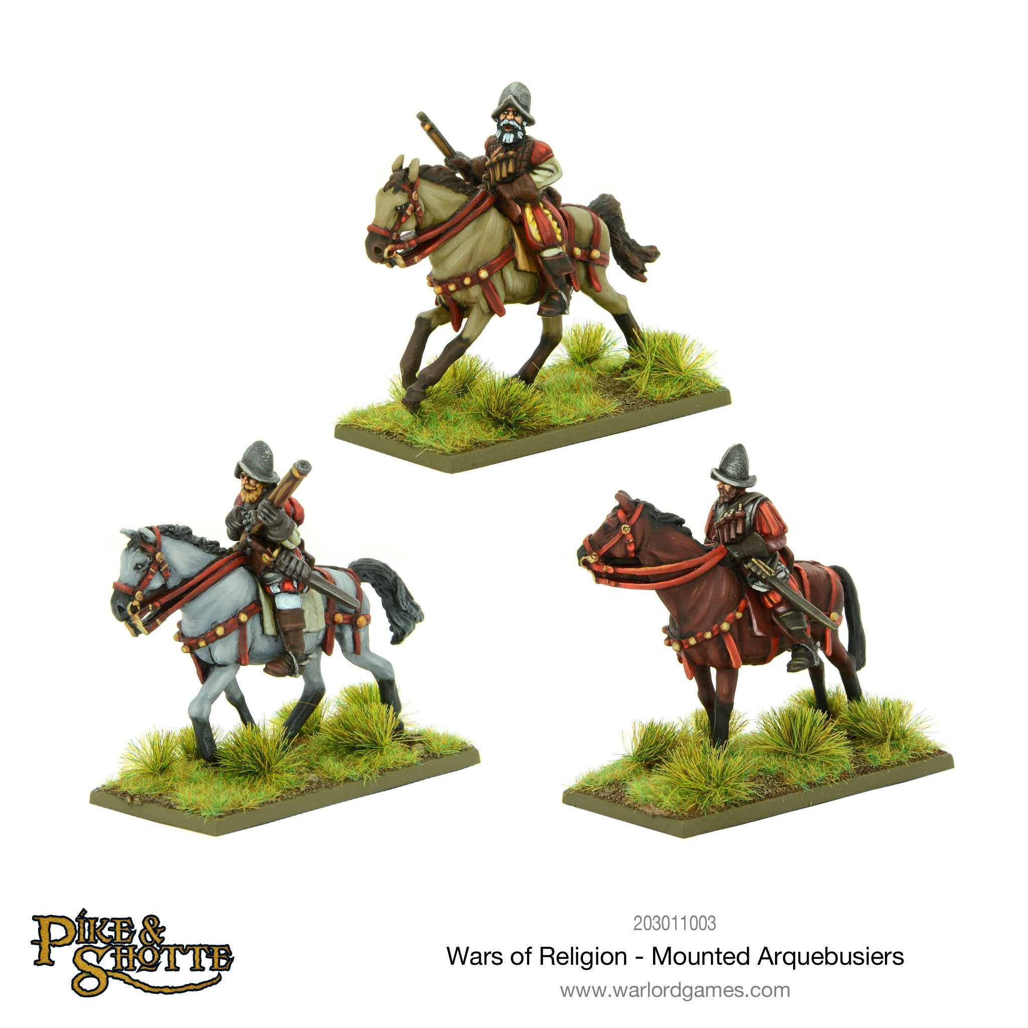Wars Of Religion Mounted Arquebusiers Warlord Games Ltd