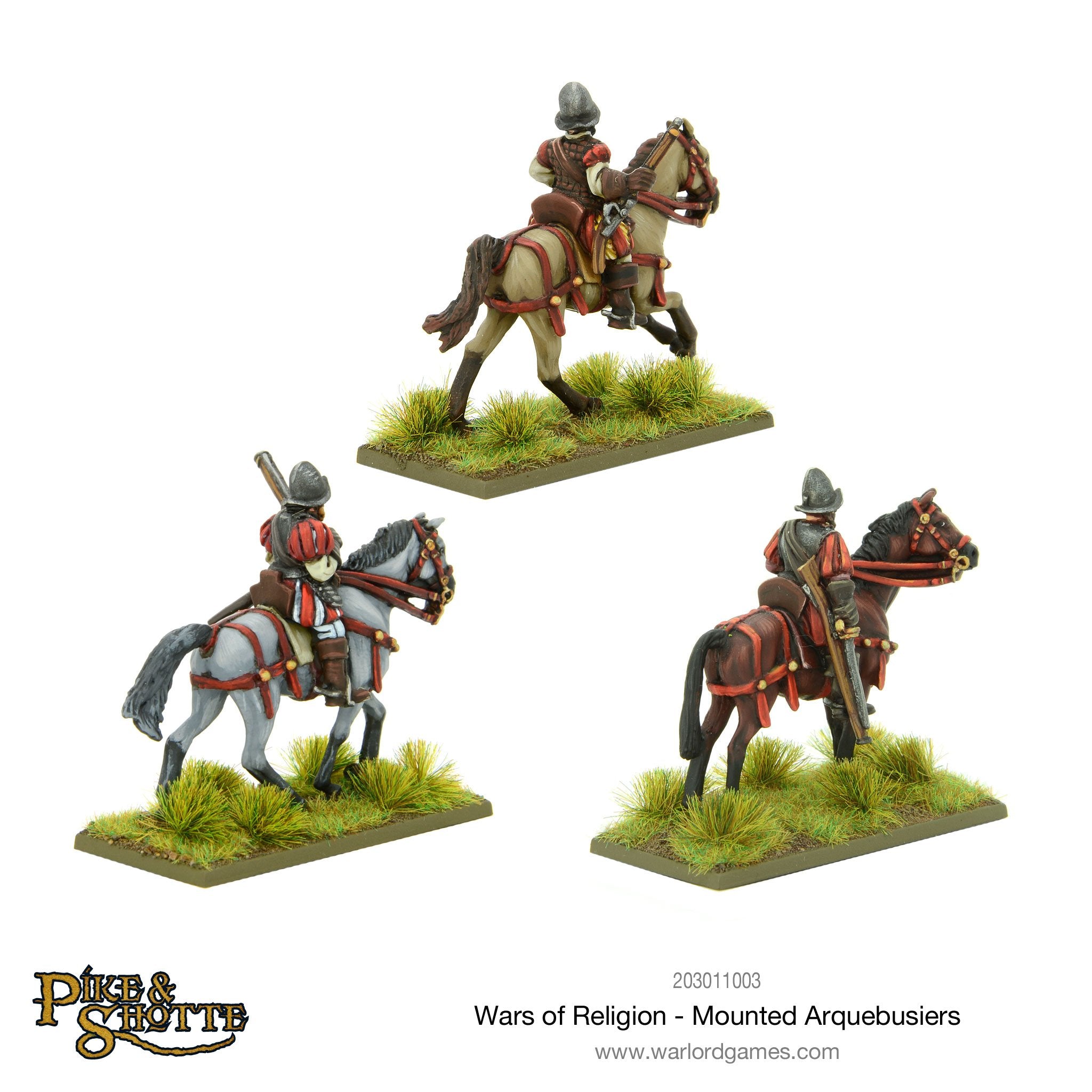 Wars Of Religion Mounted Arquebusiers Warlord Games Ltd