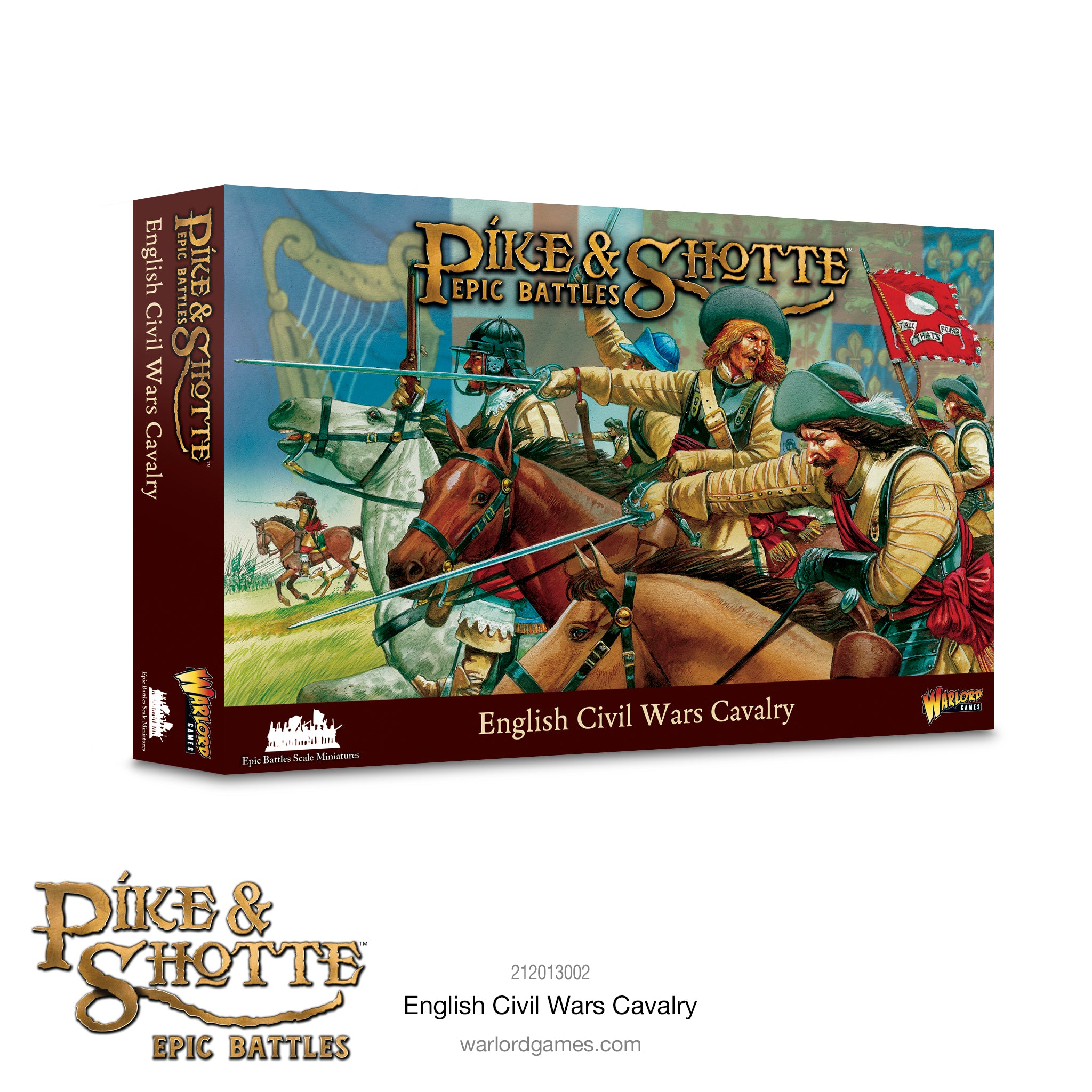  Pike and Shotte Epic Battles - English Civil Wars Cavalry -  Warlord Games