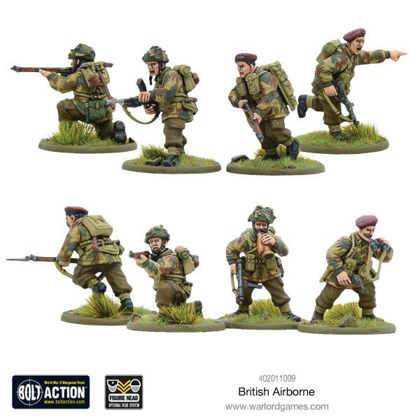 British Airborne WWII Allied Paratroopers – Warlord Games Ltd