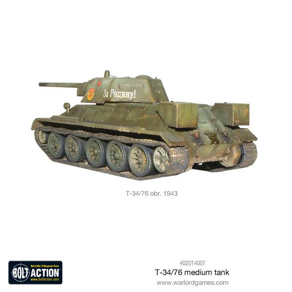 T-34-76 Medium Battle Tank