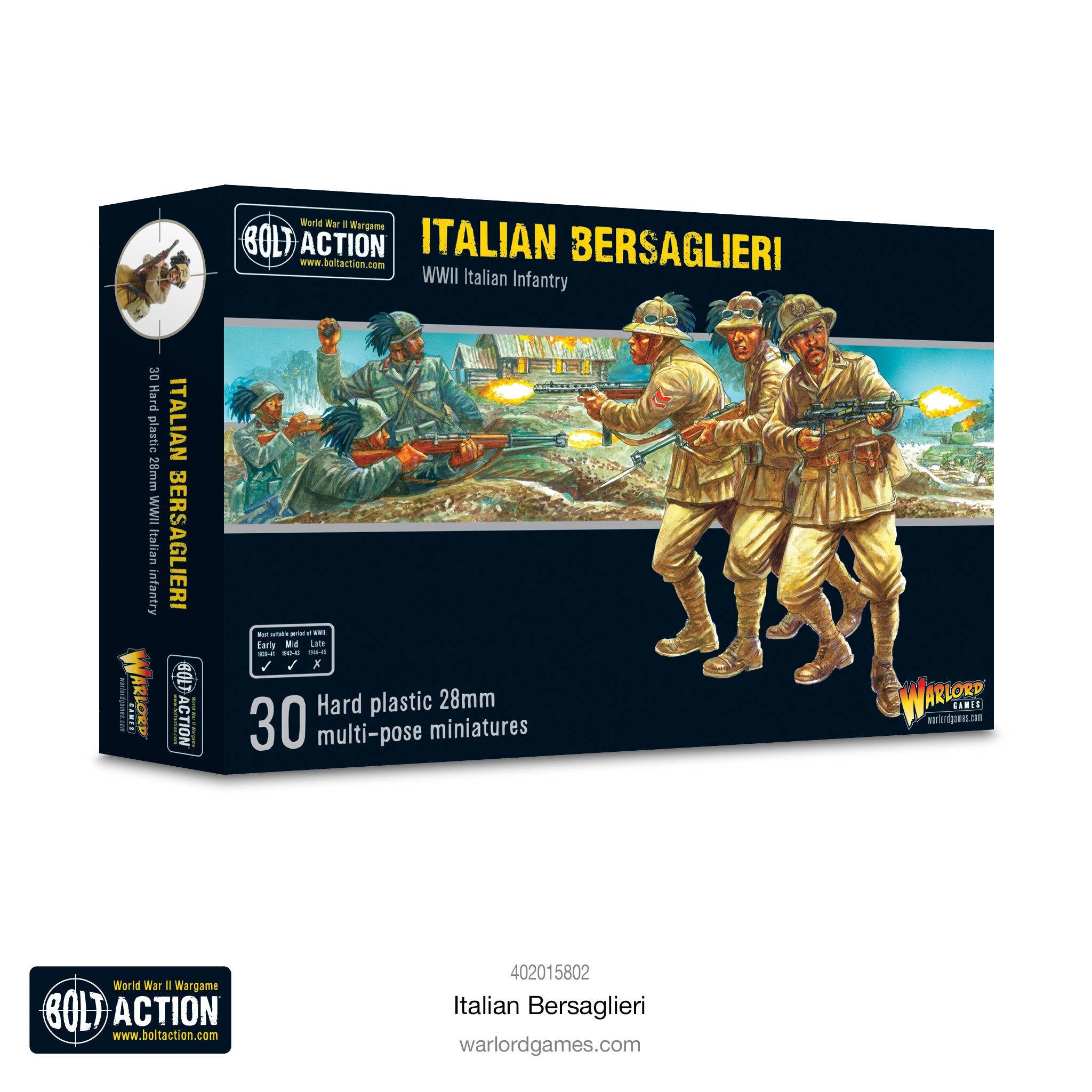 Bolt Action: Italian Bersaglieri -  Warlord Games