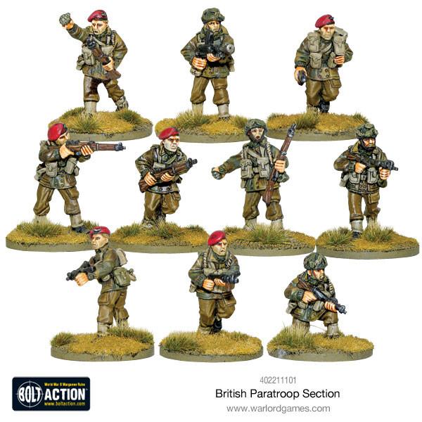 British Paratroop Section – Warlord Games Ltd