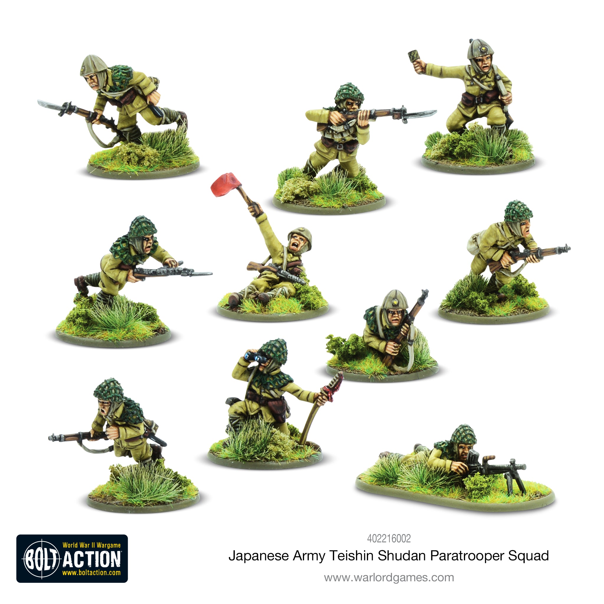 Japanese Army Teishin Shudan Paratrooper Sqaud – Game State Store