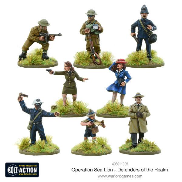 Operation Sea Lion - Defenders of the Realm – Warlord Games Ltd