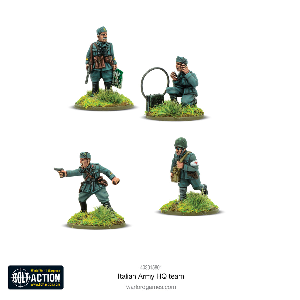 Italian Army HQ – Warlord Games Ltd