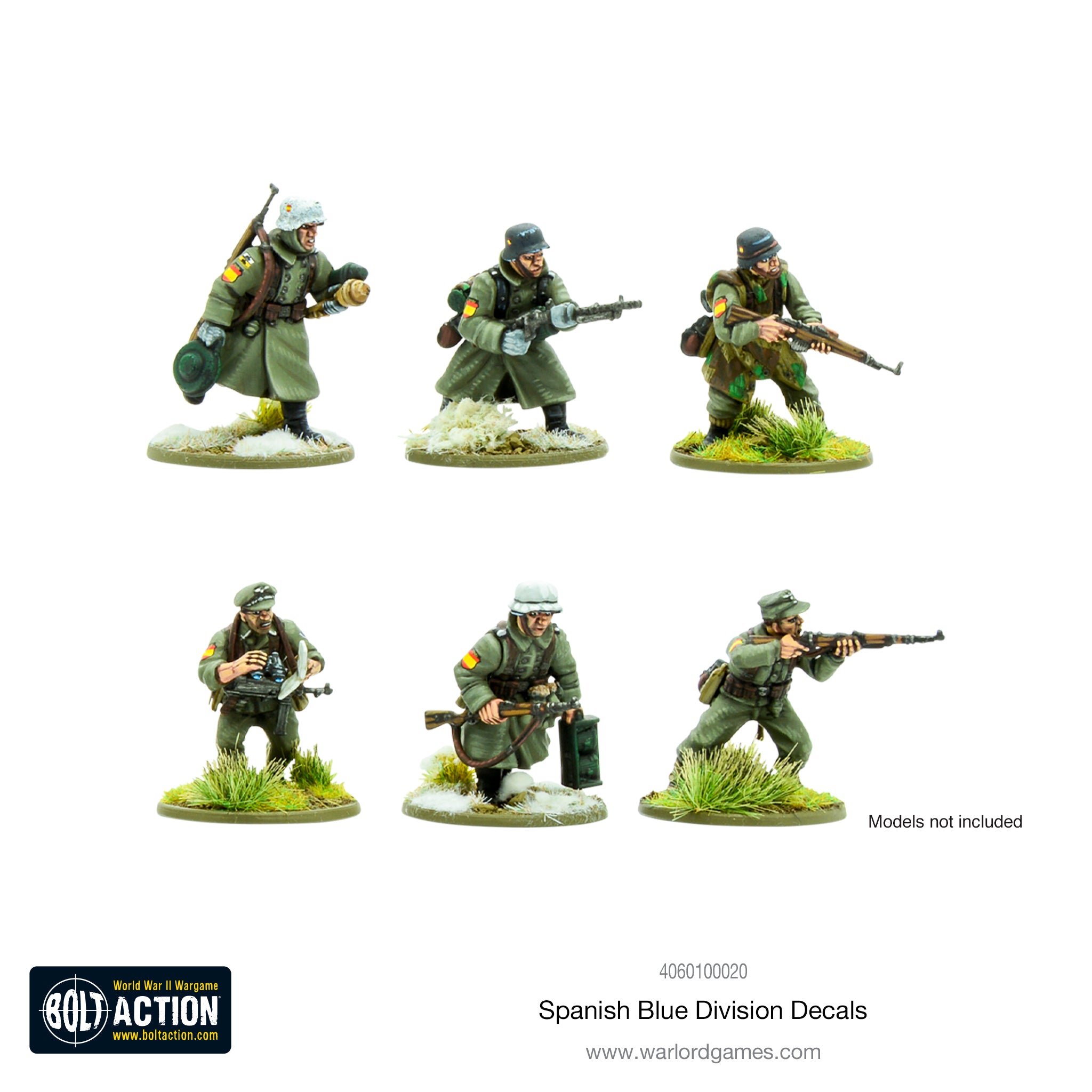 Spanish Blue Division Decals – Warlord Games Ltd