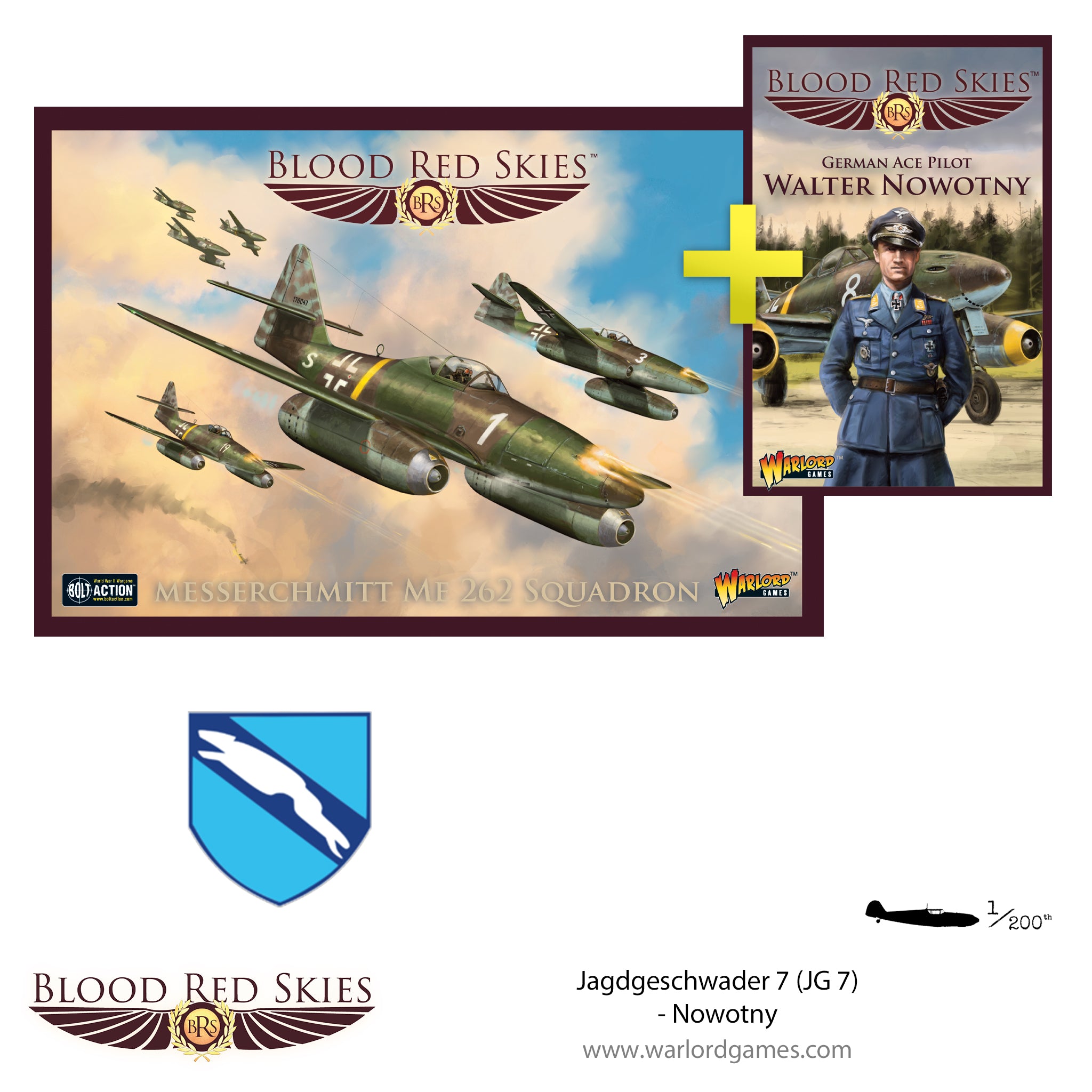 Jagdgeschwader 7 Jg 7 Nowotny Me262 Squadron – Warlord Games Ltd