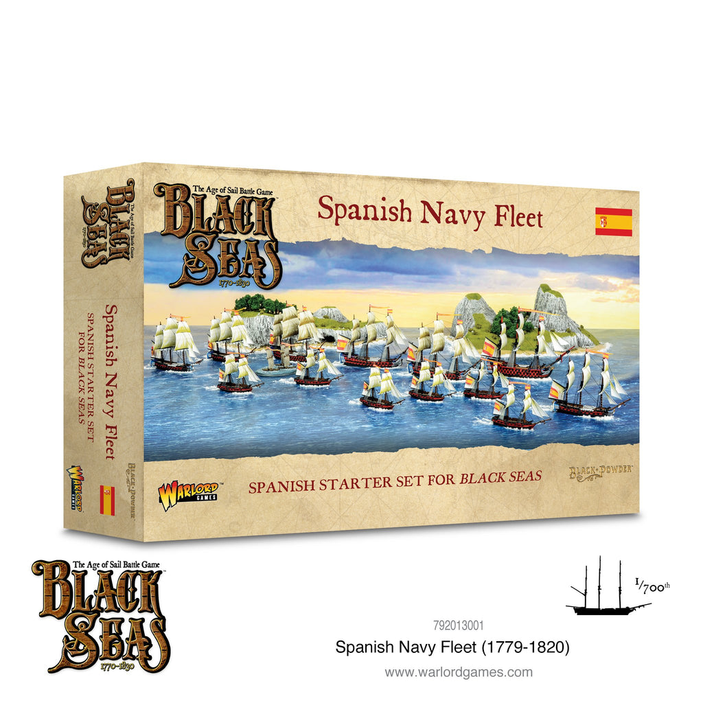 Spanish Navy Fleet (1770 - 1830) -  Warlord Games