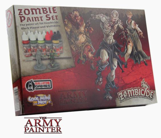 Zombicide Black Plague Paint Set Warlord Games Ltd