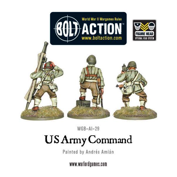 US Army command – Warlord Games Ltd