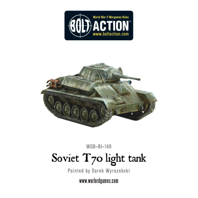 Soviet T70 Light Tank Warlord Games Ltd